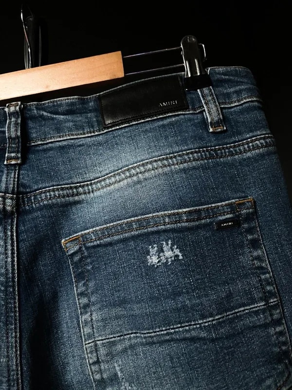 Amiri — Amiri MX1 Dark Skinny Jeans — Clothing — resale