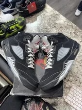 Size 12M/13.5W - Jordan 5 Retro OG Metallic Reimagined HF3975-001 Pre-Owne 3