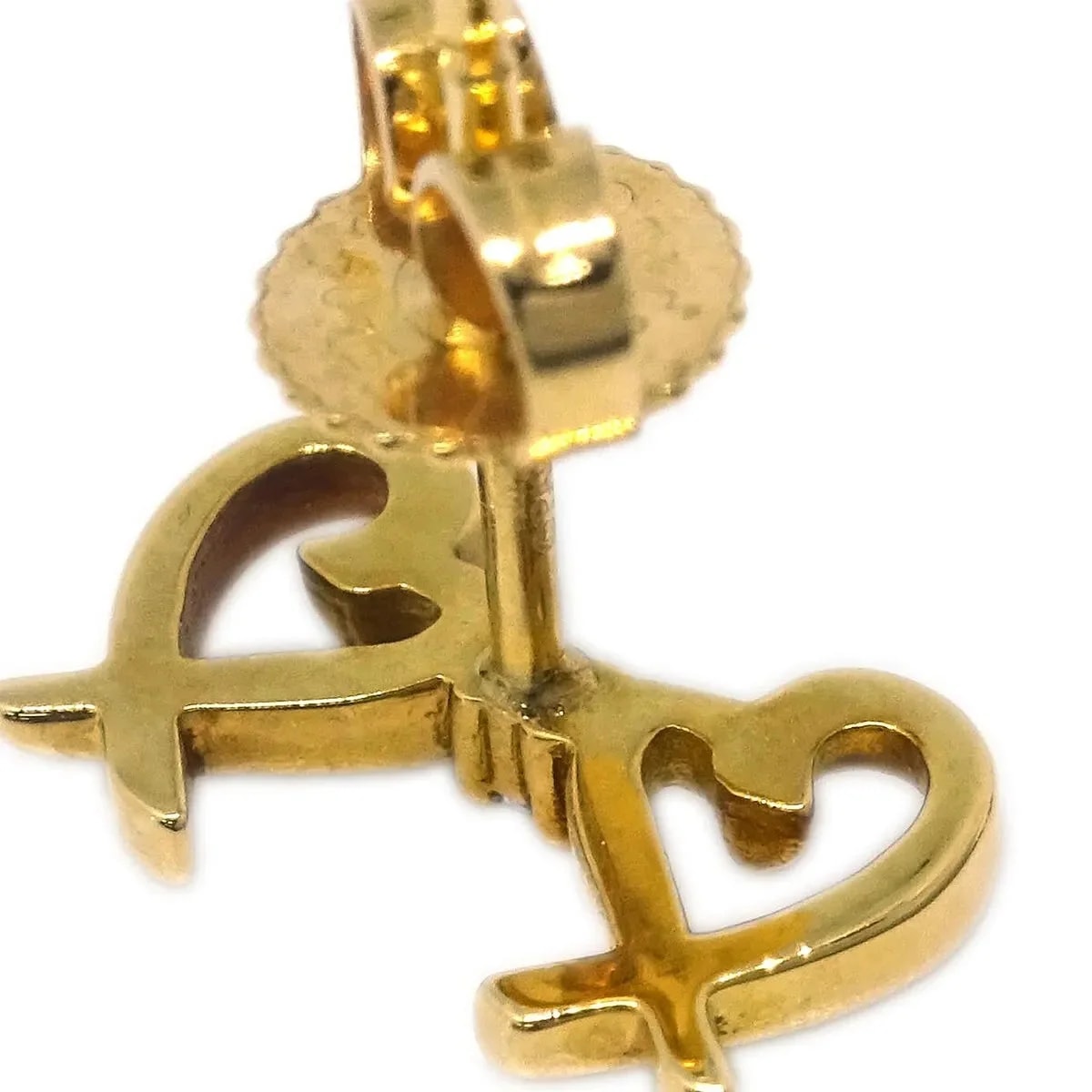 Tiffany & Co. Paloma Picasso Double Loving Heart 18k Yellow Gold With Diamonds Yellow_gold Jewelry 4