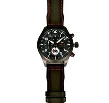 IWC — IWC Pilot's "Tophatters" 44.5mm IW389108 Black Dial New 2024 Full Set — Watch — resale