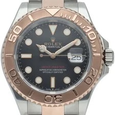 Rolex — Rolex Yacht-Master 40 126621 K18PG/Stainless Steel mensWatch Black — Watch — resale