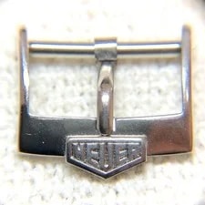 , Circa 1950, With Sun Logo Buckle, 16, Heuer Buckle, Autavia Carrera 3