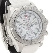 Breitling A13370 Super Avenger SS Rubber S 4
