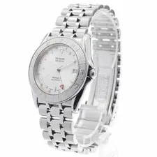 Tudor 38080 Monarch Date GMT Automatic Silver Dial Stainless Steel 2
