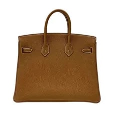Hermes Birkin 25 D Stamp Hardware With #OK082 2