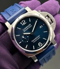 Panerai — Panerai PAM01393 Luminor Marina 1950 3 Days Blue Dial 42mm Box Papers Stainless — Watch — resale