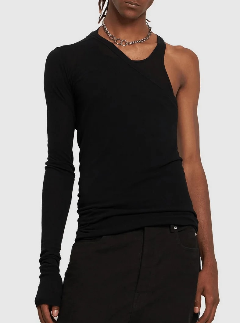 Rick Owens — Rick Owens Ziggy Double Layer Tank LongSleeve Top — streetwear — resale