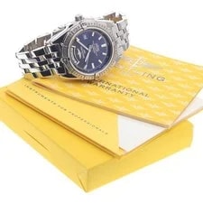 Breitling — Breitling Headwind Day-Date Automatic Navy w/Warranty Booklet, Manual — Watch — resale
