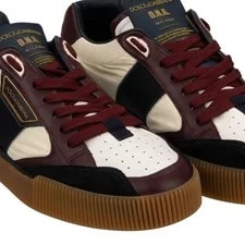 Dolce & Gabbana DG Logo Low Top Shoes NEW Miami 44 4
