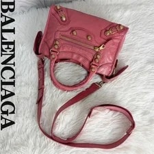 Balenciaga — Balenciaga Mini City 2Way Studded From Japan — Handbag — resale