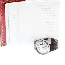 Cartier — Cartier Calibre DE W7100037 42mm SS Silver #C4775 — Watch — resale
