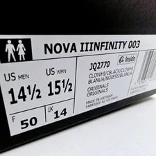 Adidas US 14.5 Retro Y2K Basketball Nova IIInfinity 2