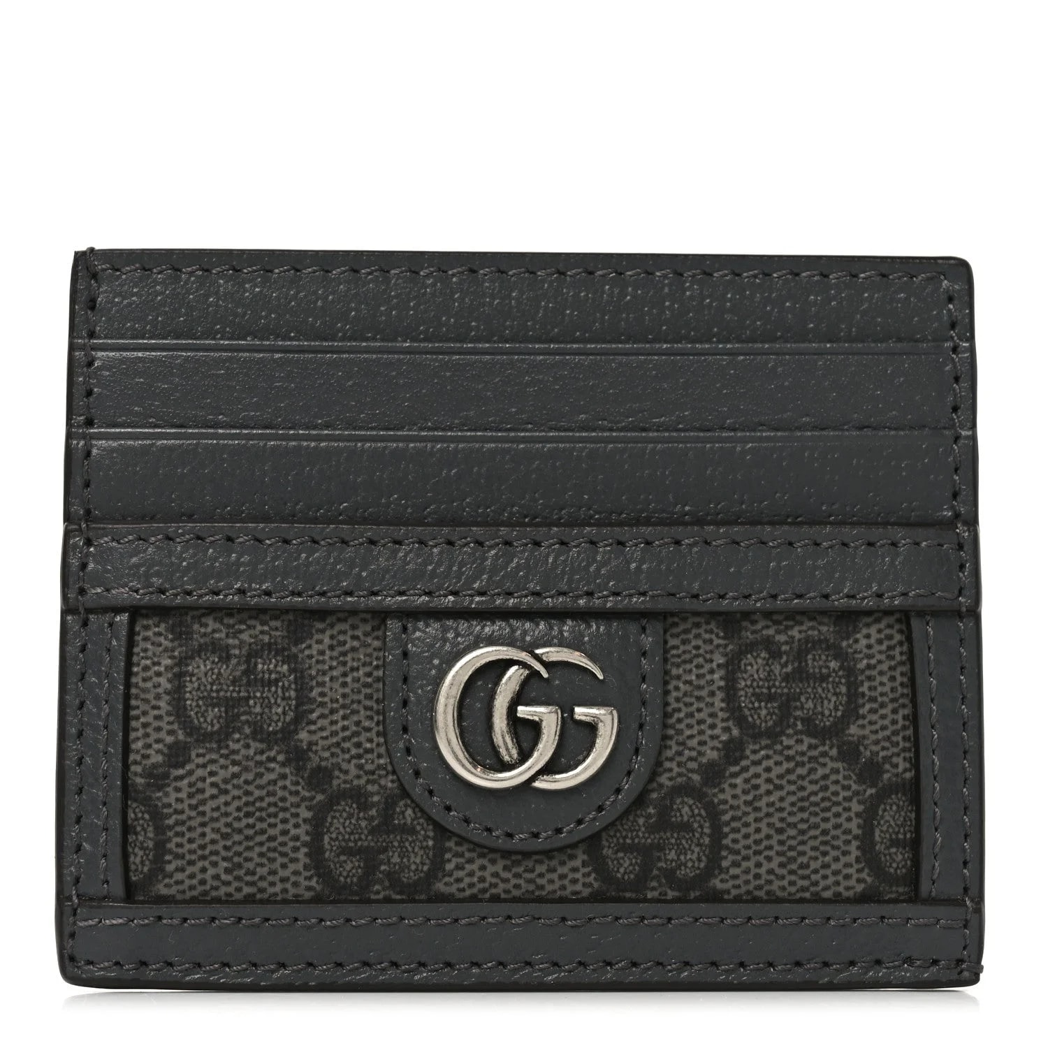 Gucci — Textured Dollar Ophidia Card Holder — Accessory — resale