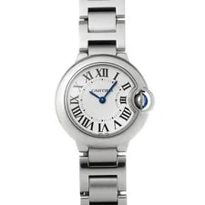Cartier — Cartier Mm W69010Z4 ( 3009) 28mm Stainless Steel Silver #WW11140 — Watch — resale