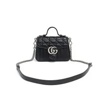 Gucci GG Marmont Matelassé Mini Flap 157295882 3