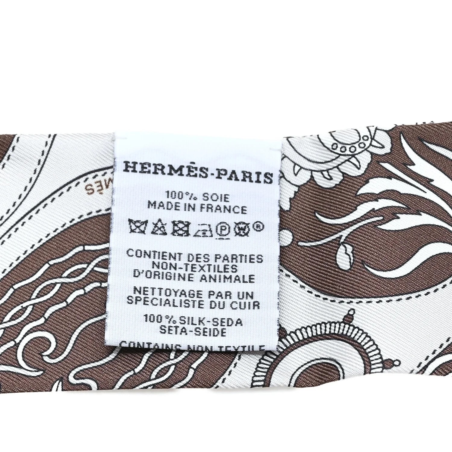 Festival des Amazones Bandana Fringed Twilly Brun 3