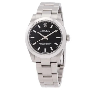 Oyster Perpetual Automatic Chronometer Black Dial 177200-0019 2