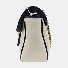 Gucci GG Marmont Color-Blocked Logo Chain Quilted - Very Good #WNQZ5I 3