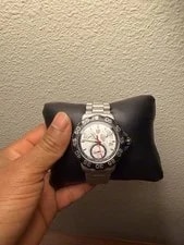 TAG Heuer Formula 1 Quartz Chronograph 200m 42mm Silver Dial Black Bezel 2