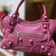 Balenciaga — Balenciaga City Giant Brogue Y2K Auth — Handbag — resale