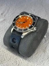Early Heuer (Pre-Tag) 38mm 1000 Series Orange Dial SS - Ref: 980.014! 4