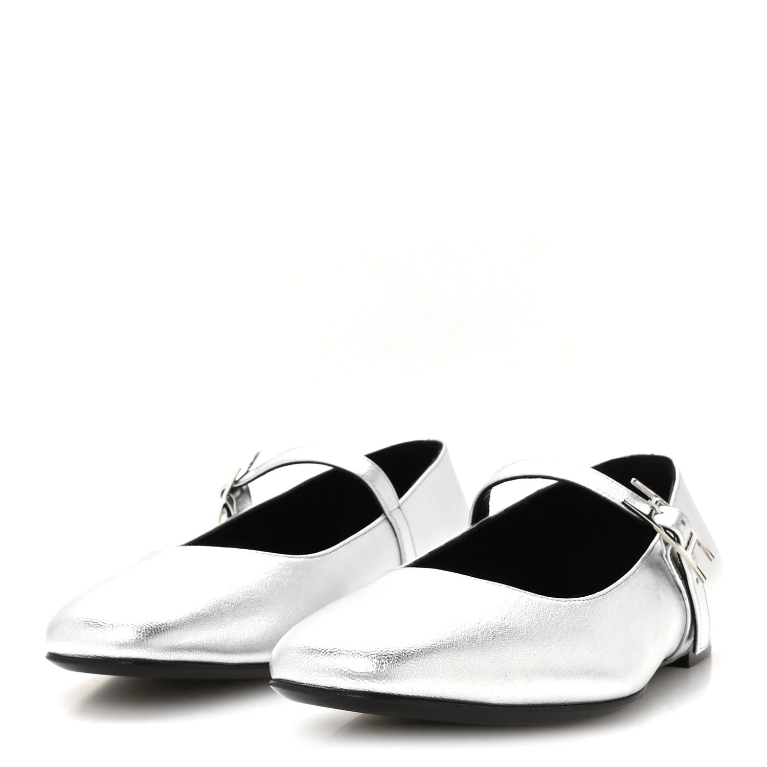 Metallic Jane Ballet 39 Argente 4