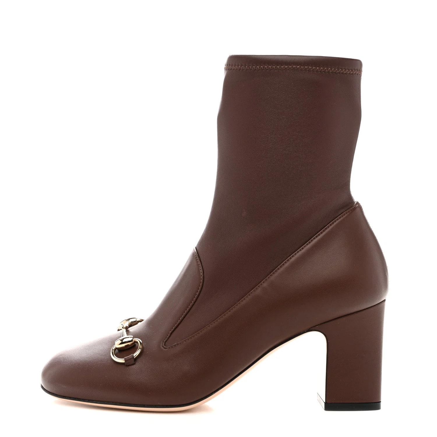 Gucci — Horsebit Ankle 38.5 New — Designer Shoe — resale