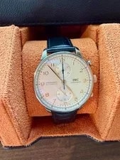 IWC — IWC Portugieser Chronograph - IW371604 - Full Set Box and Papers; — Watch — resale