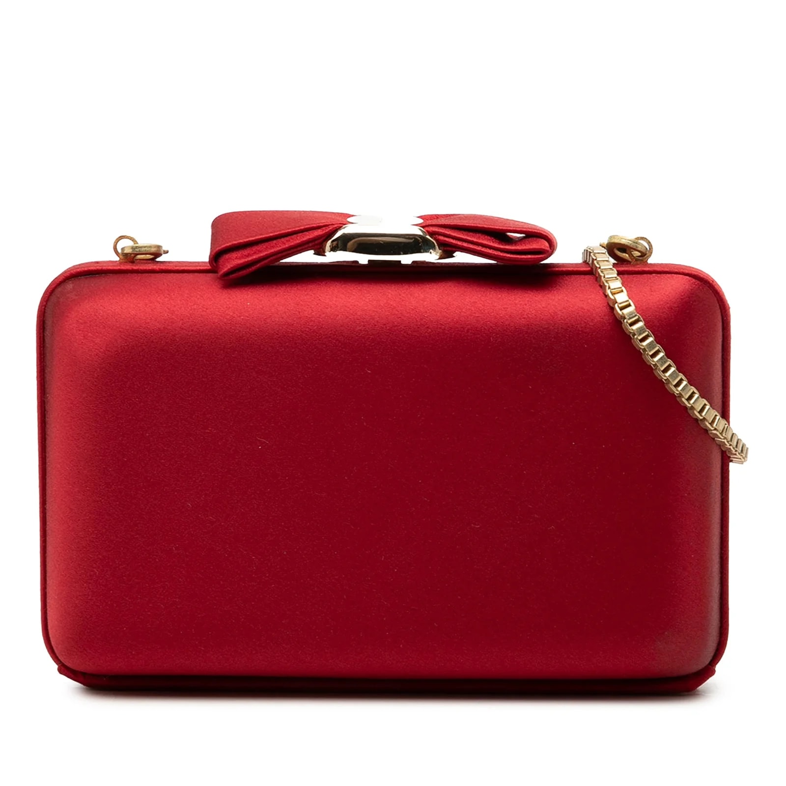 Ferragamo — Vara Bow Evening on Chain — Handbag — resale