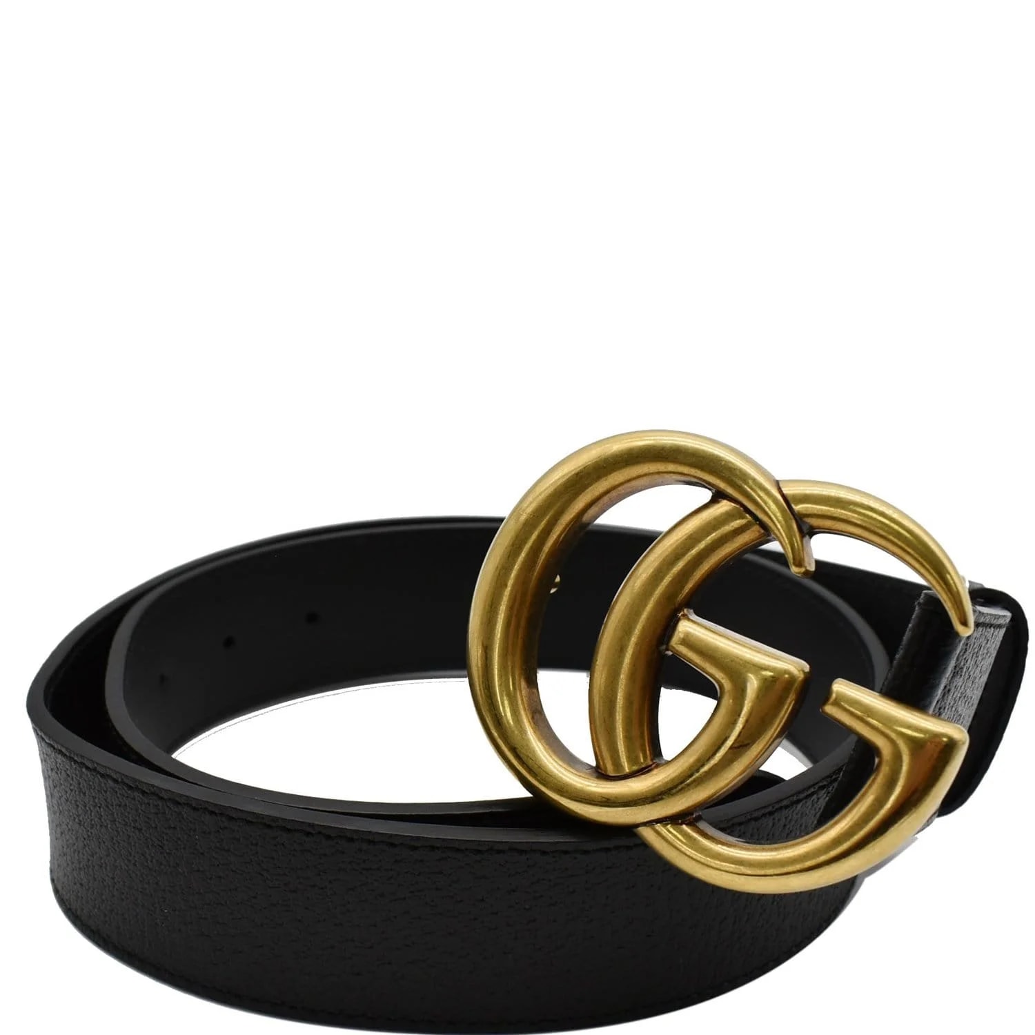 Gucci — Gucci Double G Buckle Textured Belt 406831 — Accessory — resale