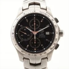 Tag Heuer — TAG Heuer Link CJF2110-0 SS AT Black Dial — Watch — resale