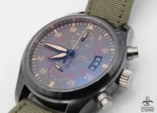 IWC Pilot's Chronograph TOP GUN Miramar Anthracite Grey Dial Canvas 2