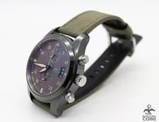 IWC Pilot's Chronograph TOP GUN Miramar Anthracite Grey Dial Canvas 3