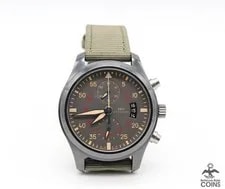 IWC Pilot's Chronograph TOP GUN Miramar Anthracite Grey Dial Canvas 4