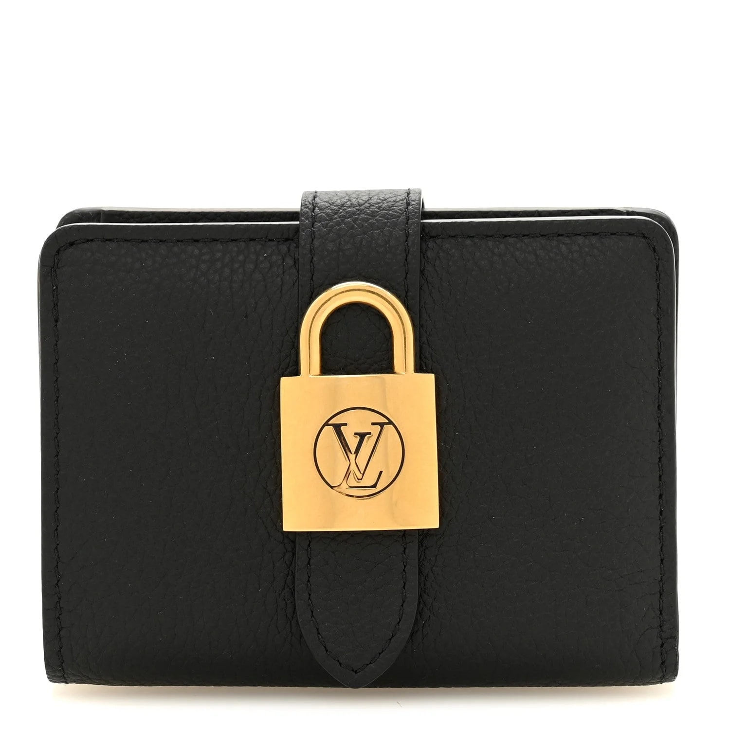 Louis Vuitton — Grained Low Key Compact Wallet — Accessory — resale