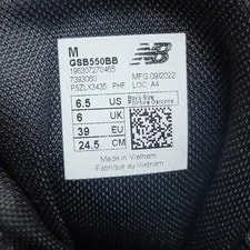 New Balance 550 Size 6.5 US Low GS GSB550BB Shoes New 4
