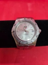 TAG Heuer 2000 Professional WK1112-0 Quartz Silver Dial 38mm Swiss 2