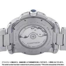 Cartier Calibre de 42mm Stainless Steel White Dial W7100015 3