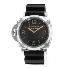 Panerai Luminor 1950 PAM 00557 47mm Black Steel Left Handed 2016 3