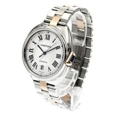 Cartier — Cartier Clé de W2CL0002 40mm SS Silver Dial Automatic #C3632 — Watch — resale