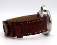 Panerai Luminor Marina Stainless Steel Automatic Leather PAM00048 4