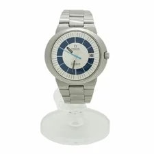 Omega Geneva Dynamic 135.033 Silver Blue 2