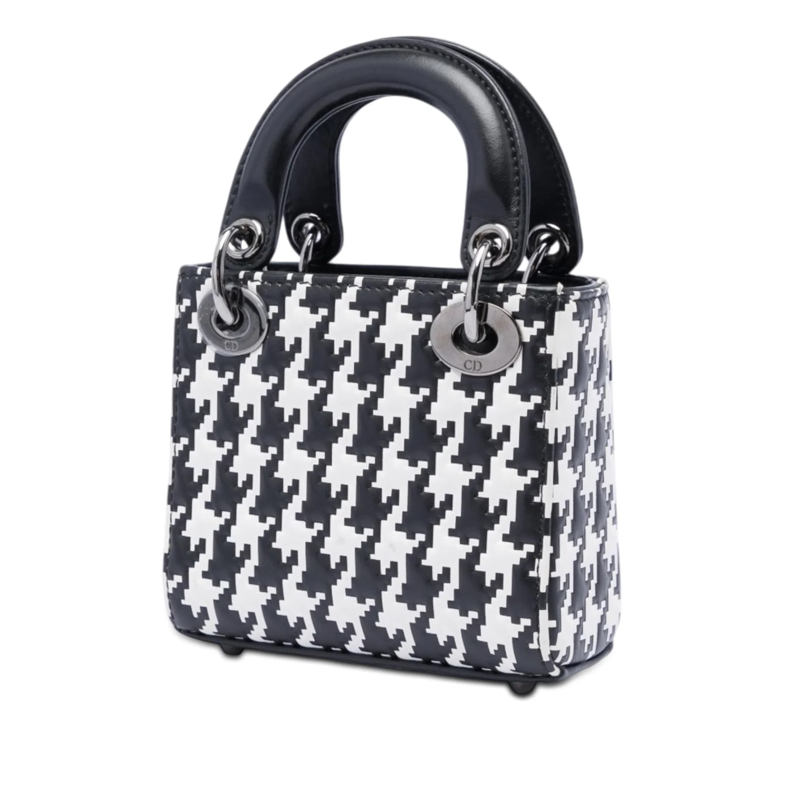 Micro Houndstooth Embossed Macro Lady Dior 2
