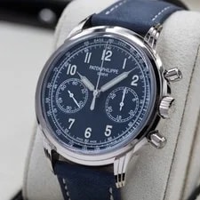 Patek Philippe Complications Chronograph in White Gold, Blue Dial! Full Set 2026 4