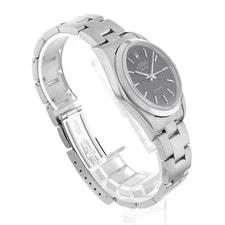 Rolex Air King 14000M Black Bar F Number Second Hand 3