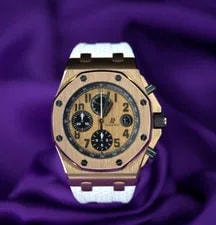 Audemars Piguet — Audemars Piguet Royal Oak - 26470OR Gold Half Brick — Watch — resale