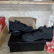Air Jordan 4 Retro " CAT" 2025 - Size 12 - fv5029 010 (12744-3) 2