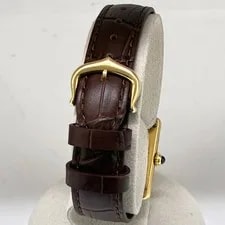 Cartier Must Tank SM 1613 20.5mm Vermeil Silver 925 Quartz Cartie 3