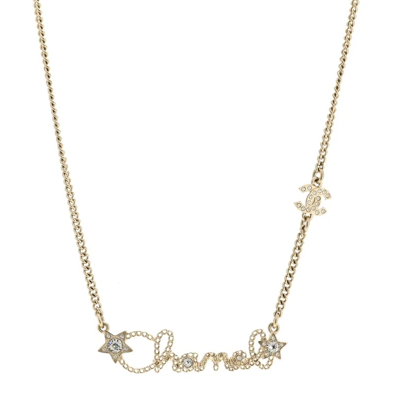 Chanel — Metal Logo Star — Jewelry — resale