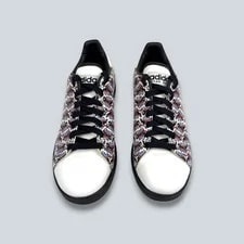 Adidas Collab Stan Smith 2 Athletic Shoes Sz 10 Court Jester Joker Graffiti Art 4